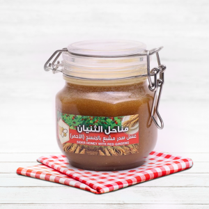عسل سدر مشبع بالجينسينج الأحمر image 0