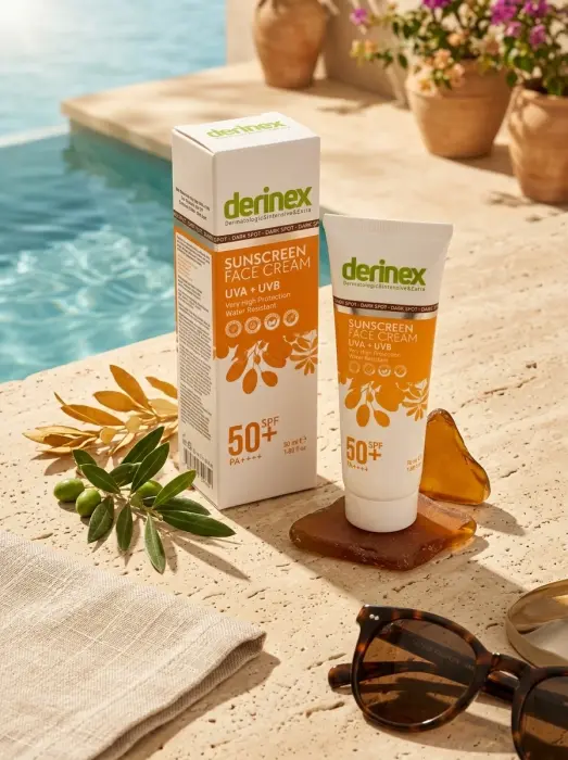 كريم ديرنيكس (Derinex) الواقي من الشمس ومحارب البقع والتصبغات - SPF 50+UVA+UVB image 1
