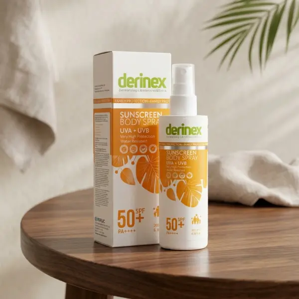 بخاخ واقي الشمس لجميع أنواع البشرة من ديرينكس - UVA+UVB ( Derinex) image 0