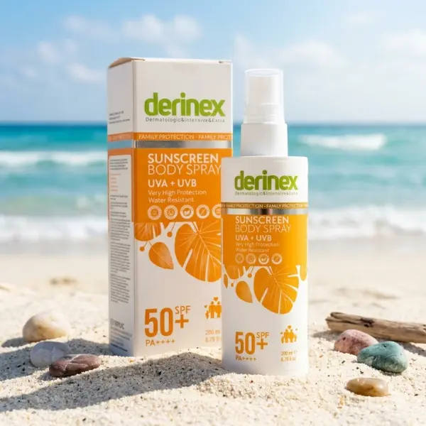 بخاخ واقي الشمس لجميع أنواع البشرة من ديرينكس - UVA+UVB ( Derinex) image 1