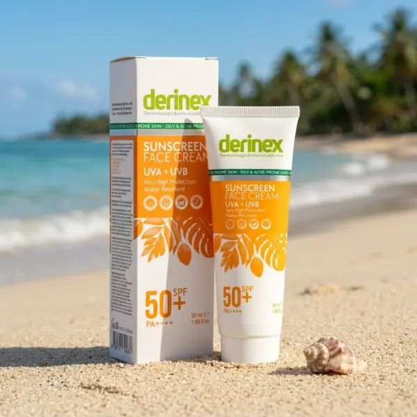 كريم ديرنيكس (Derinex) الواقي من الشمس للبشرة الدهنية والمعرضة لحب الشباب - SPF 50+UVA+UVB image 0