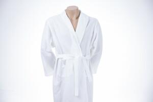 Bathrobe mens model 100% cotton disposable  image 2