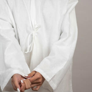 Bathrobe ladies model 100% cotton disposable  image 3