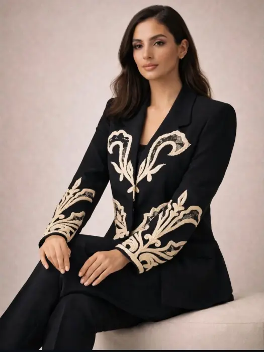 Black Embroidery Set image 0