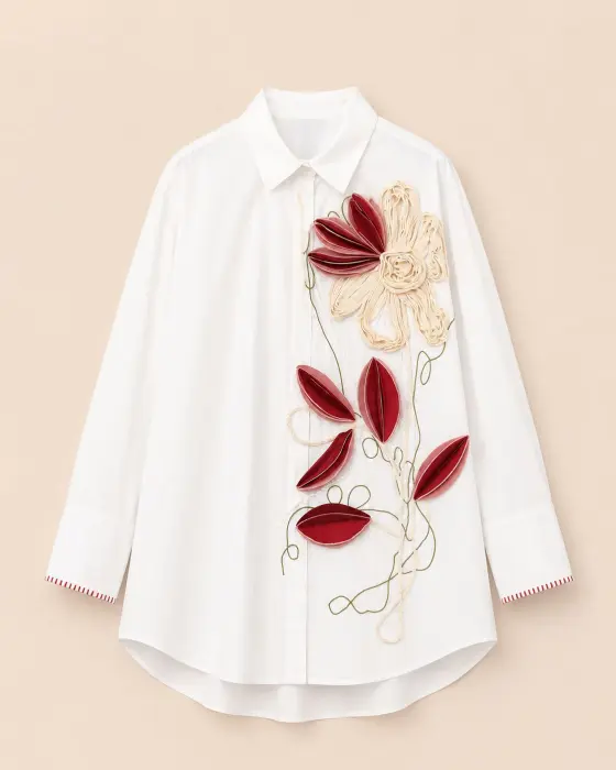 Petal Detail Shirt image 0