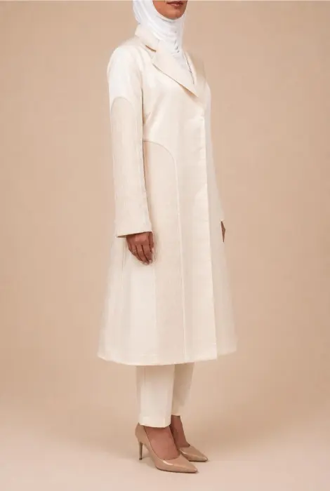 Ivory Embroidered Set image 2