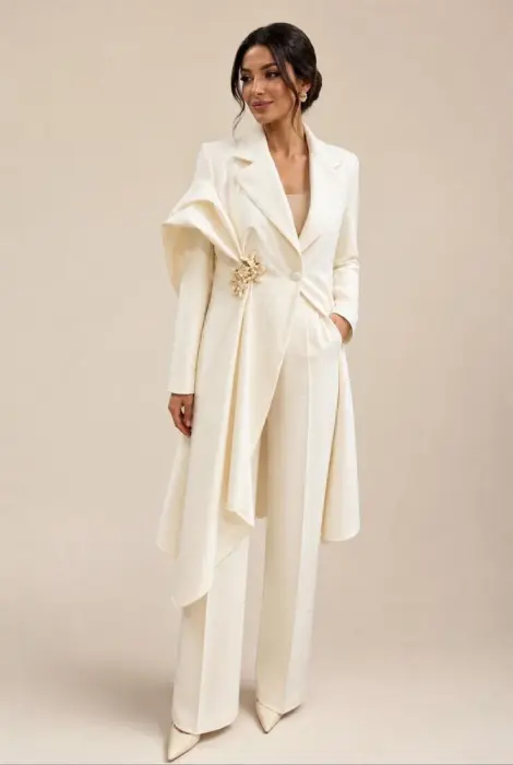 Ivory Drape Set image 0
