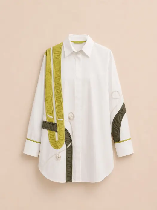 Olive Line Shirt image 0