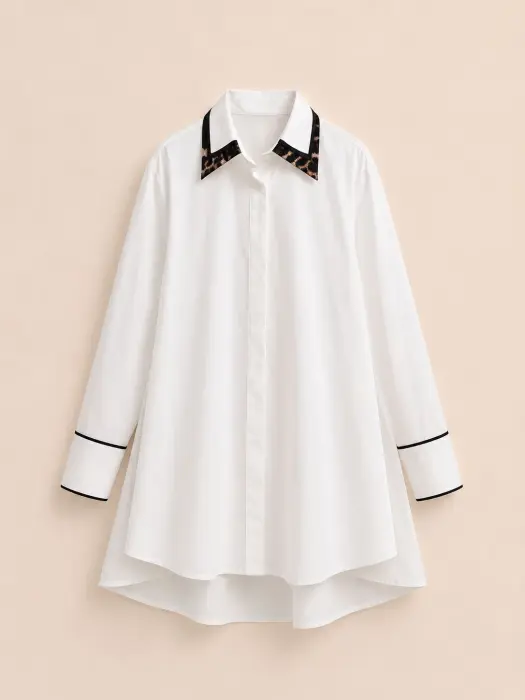 Leopard Collar Shirt image 1