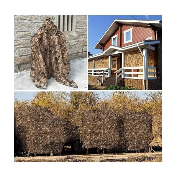 شبكة تمويه تكتيكية 10×10 قدم — تمويه صحراوي image 3