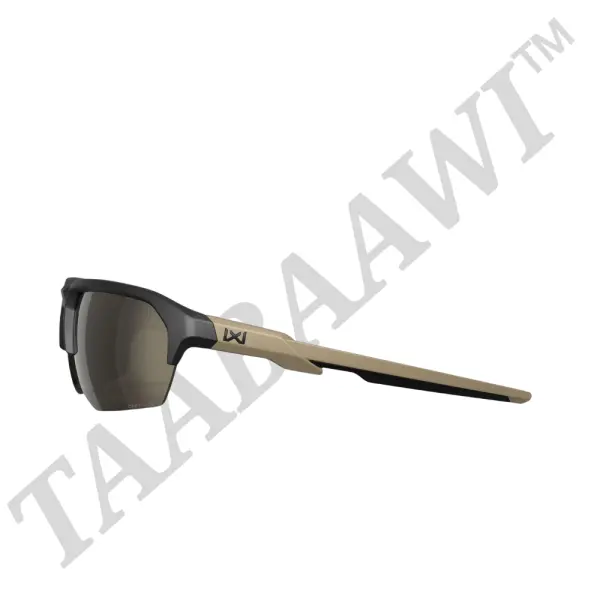 WX JAKL Lenses CAPTIVATE™ ungsten Mirror Frame: Matte Black Tan   image 2