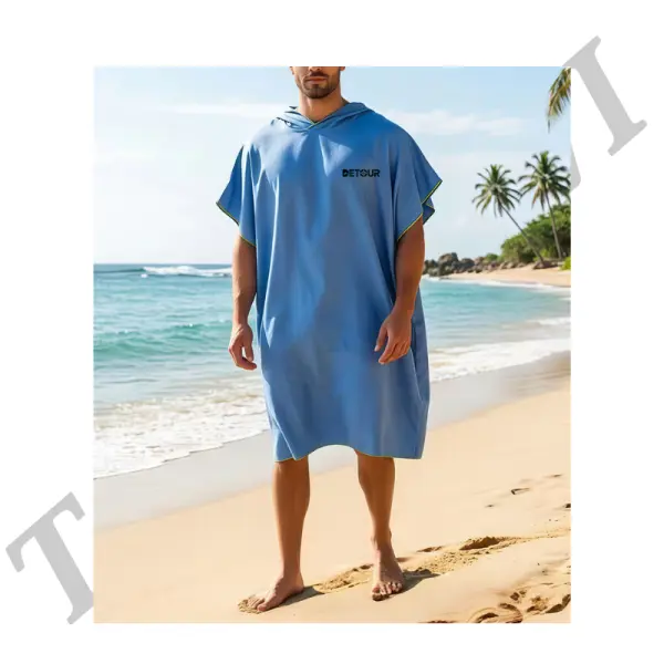 بونشو شاطئ – أزرق كحلي image 0