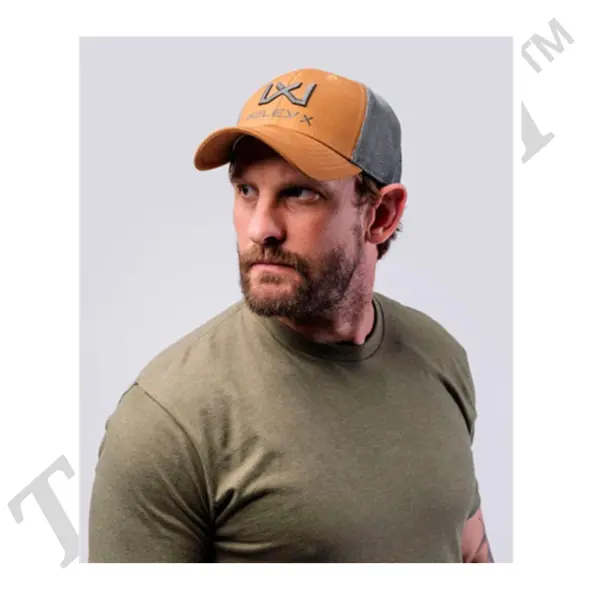 Trucker Cap Tan/Grey-Emroidery Grey Wiley X image 3