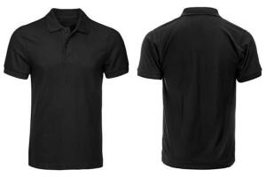  تيشيرت بولو -أسود-3XL image 0