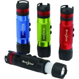 Radiant® 3-in-1 LED Mini Flashlight-RED image 0