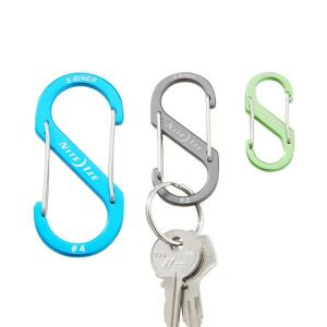 S-BINER® كربون مزدوج من الفولاذ الذي لا يصدأ-برتقالي-مقاس #3 image 0