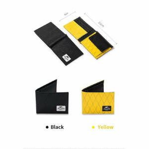 Naturehike ZT04 Travel Wallet Short Folding XPAC Sinple Coin Purse Unisex Mini ID Card Tickets Storage Bag for Business Travel-أصفر image 0