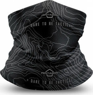 pentagon Skiron Neck Gaiter Liquid-BLACK image 0