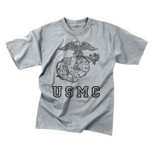Rothco Vintage USMC Eagle, Globe & Anchor T-Shirt-XL image 0