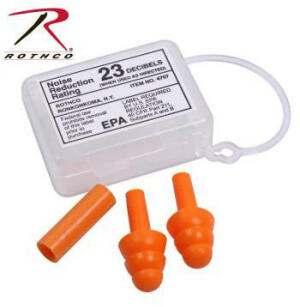 ROTHCO GI TYPE SILICON EARPLUGS image 0