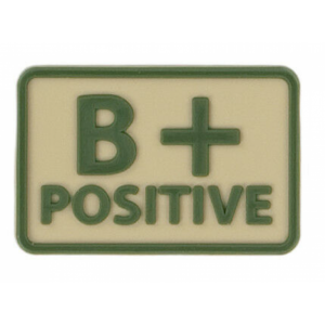 Blood Patch (set - 2pcs.) - PVC - Khaki (A/rh +)-M image 0