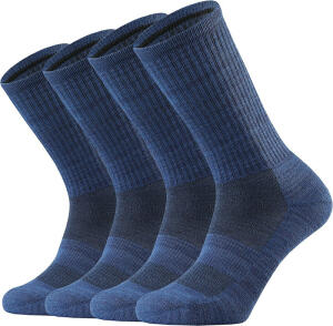Pioneer Light Trecking Socks Size 42-46 Grey  -أزرق image 1