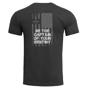 Ageron AMERICAN FLAG TSHIRT-رمادي-L image 0