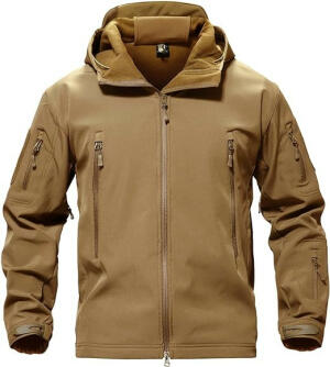 Tactical Jacket (KSA)-تان-S image 0