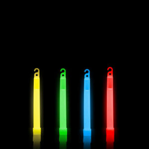 عصا إضاءة للطوارئ مقاس 6 بوصة -Red image 0