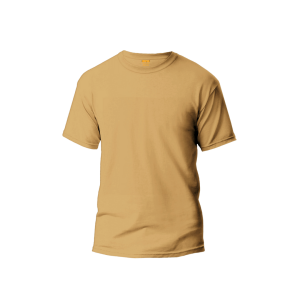 تيشيرت نصف كم قطن %100-بيج-3XL image 0
