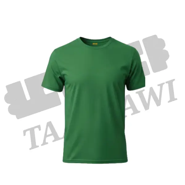 تيشيرت نصف كم قطن %100-زيتي-4XL image 0
