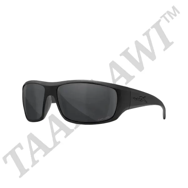 WX OMEGA Lenses CAPTIVATE™ Polarized Grey Frame Matte Black  image 0