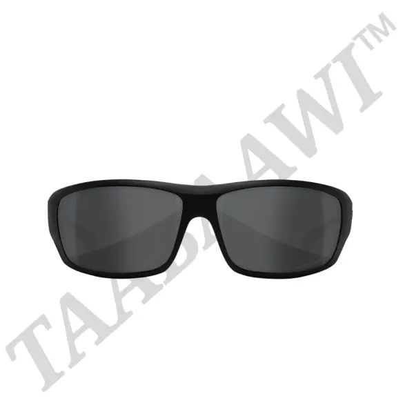 WX OMEGA Lenses CAPTIVATE™ Polarized Grey Frame Matte Black  image 1