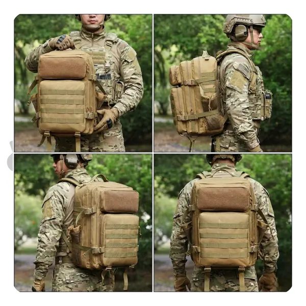 45-50L Back pack-Beige  image 3
