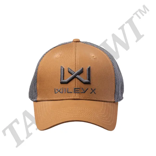 Trucker Cap Tan/Grey-Emroidery Grey Wiley X image 0