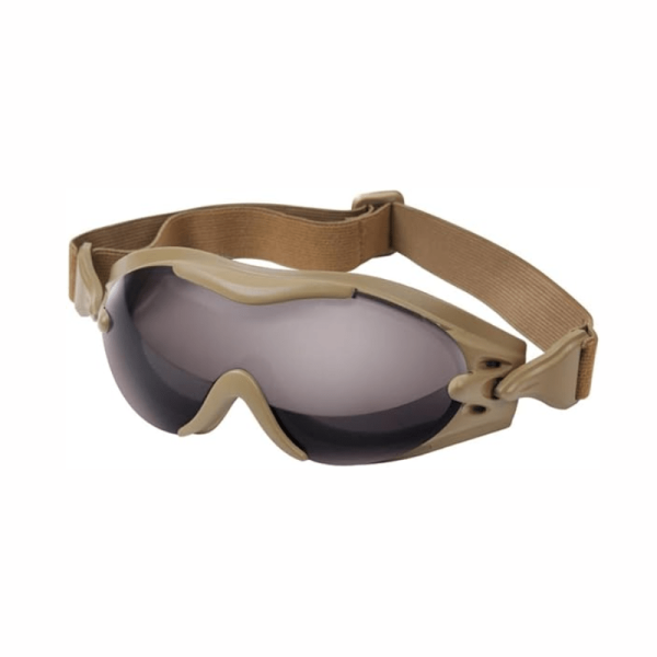 Rothco SWAT Tec Single Lens Tactical Goggle -Coyote image 0