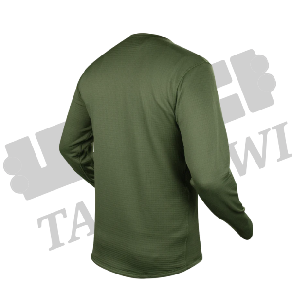 بلوفر بدون سحاب -أخضر زيتوني-XL image 1