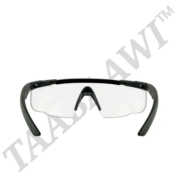 Saber Advanced-إطار شفاف باللون الأسود المطفي image 2