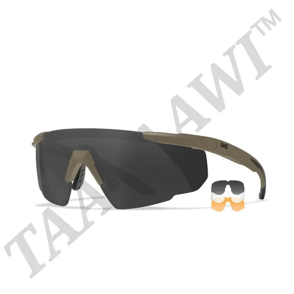 Saber Advanced  Grey Clear/ Rust Frame Matte Tan image 0