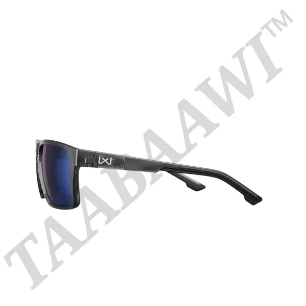 WX Bravo Lenses CAPTIVATE™ Polarized Blue Mirror Frame Gloss Crystal Grey image 2
