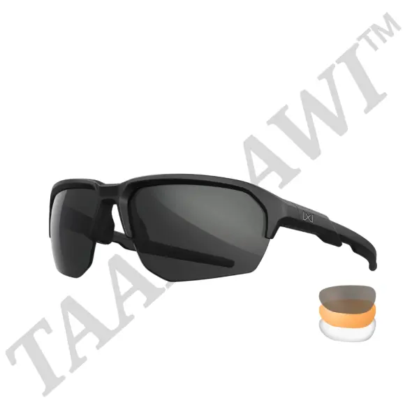 WX JAKL Lenses Grey, Clear,Light Rust Frame Matte Black  image 0