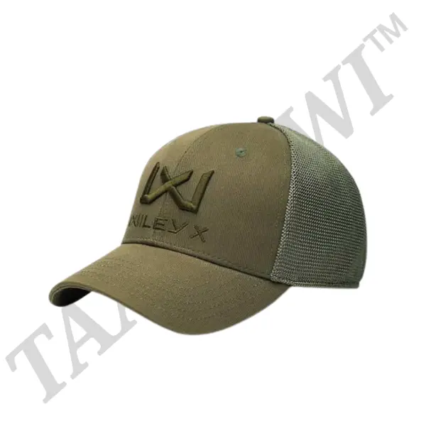Trucker Cap Olive Green-Embroidery Black WX Black Wiley X  image 1