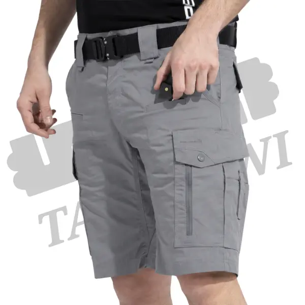 شورت بنتاغون – لون رمادي -30 image 1