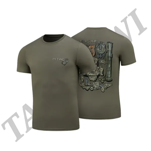 T-Shirt Omega-Olive Green -M image 0