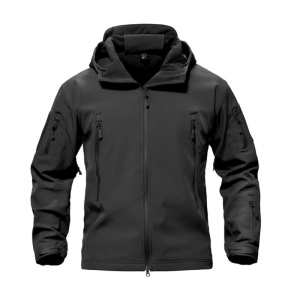 Tactical Military Waterproof Jacket - Black - XL image 0