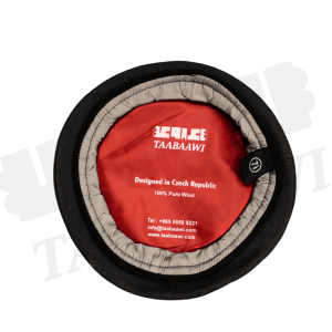Taabaawi Czech Republic Beret E10-Black-6.3/4 image 1