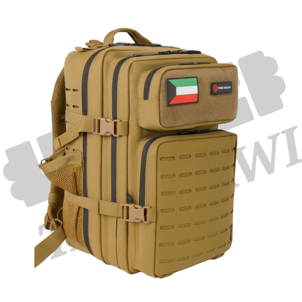 مونستر 45 لتر – مزودة بسحاب-خاكي image 0