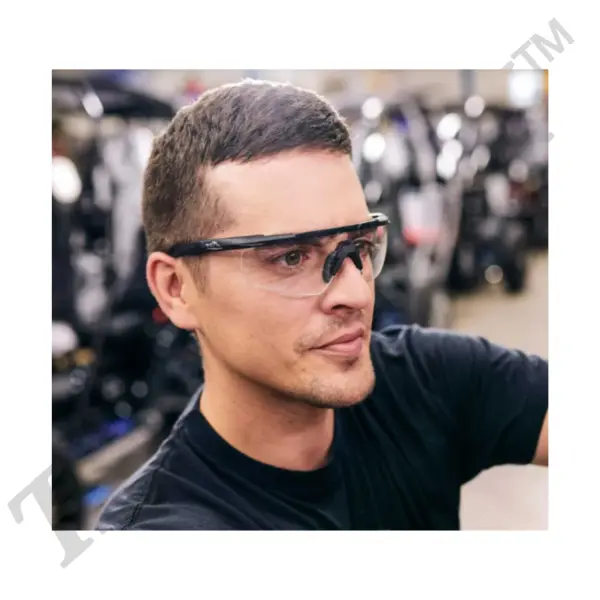 Saber Advanced-إطار شفاف باللون الأسود المطفي image 4