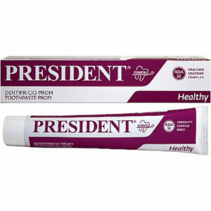 President Antibacterial with Chlorhexidine Toothpaste 75ml image 0