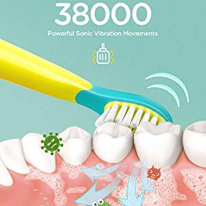 Fairywill Kids 2001 Electric Toothbrush image 3